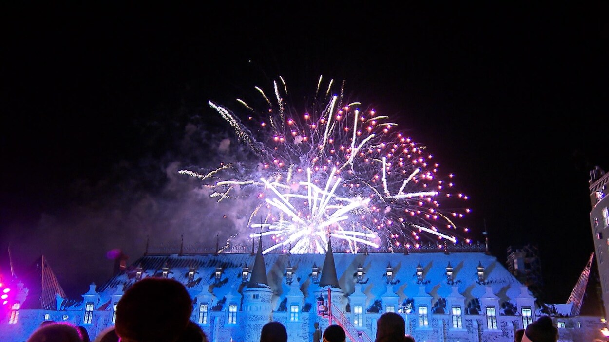 Un feu d'artifice.