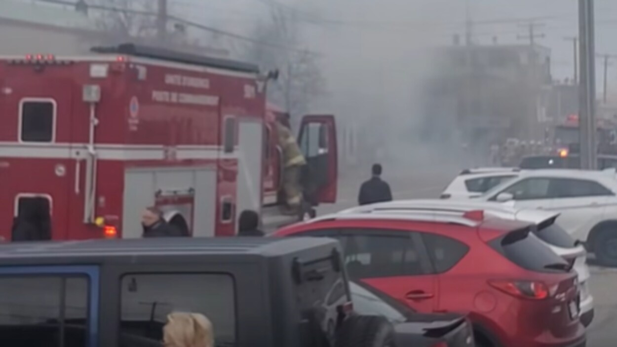 Incendie maîtrisé au centre-ville de La Tuque