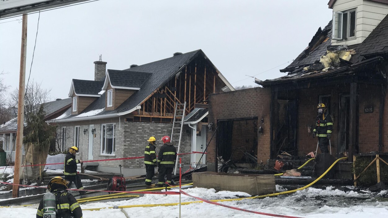 Aucun blessé à la suite d'un incendie qui a touché 2 résidences en