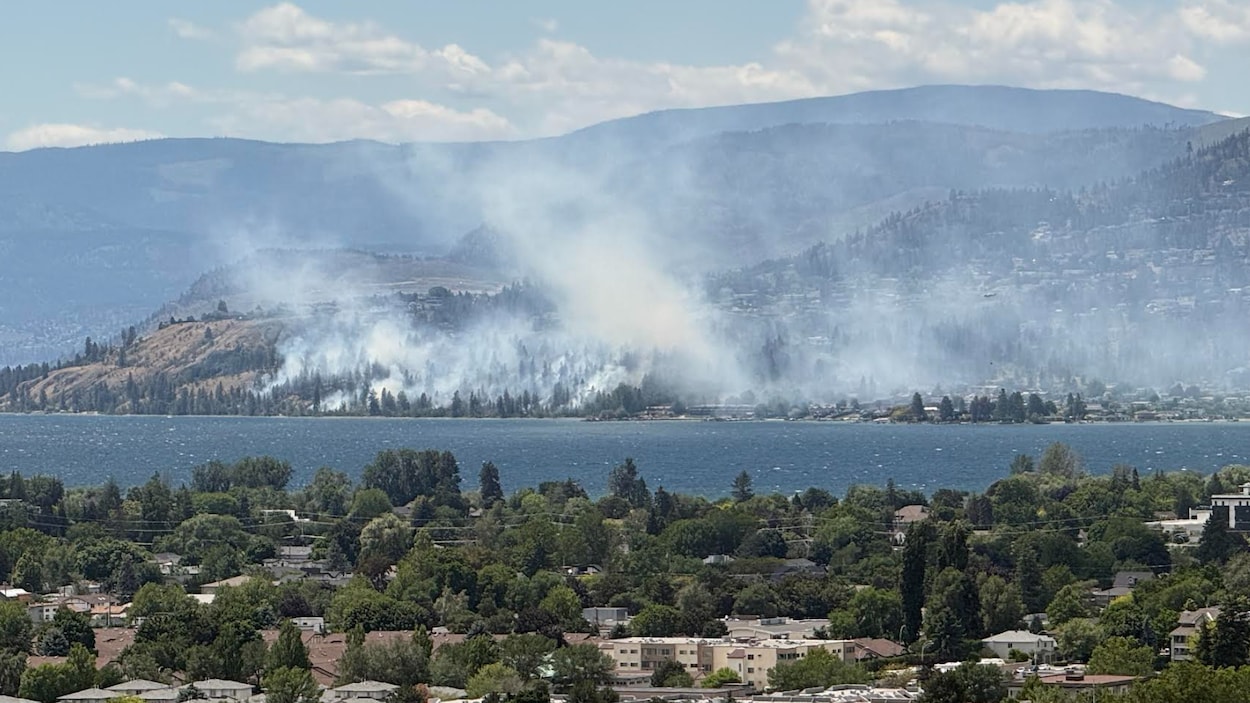 Ordres d’évacuation immédiats pour 800 résidents de West Kelowna