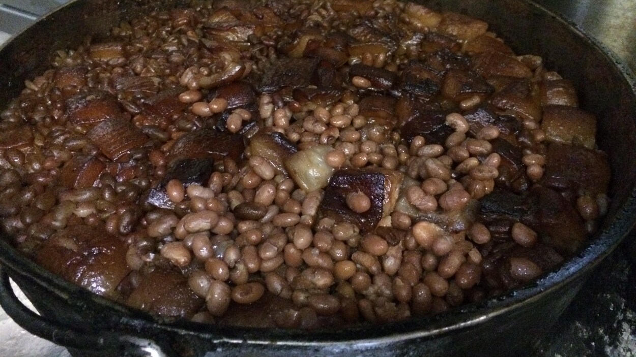 Des fèves au lard