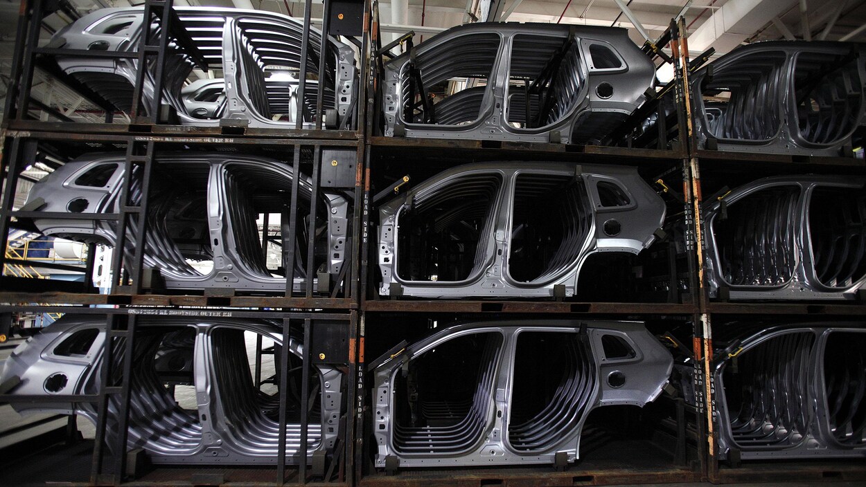 Une usine de Fiat Chrysler Automobiles au Michigan