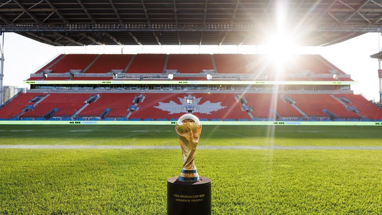 FIFA : « c’est super qu’elle vienne ici à Toronto »
