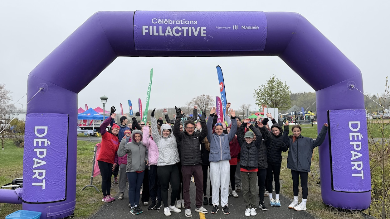 500 filles bougent sans chronomètre ni pression à Matane