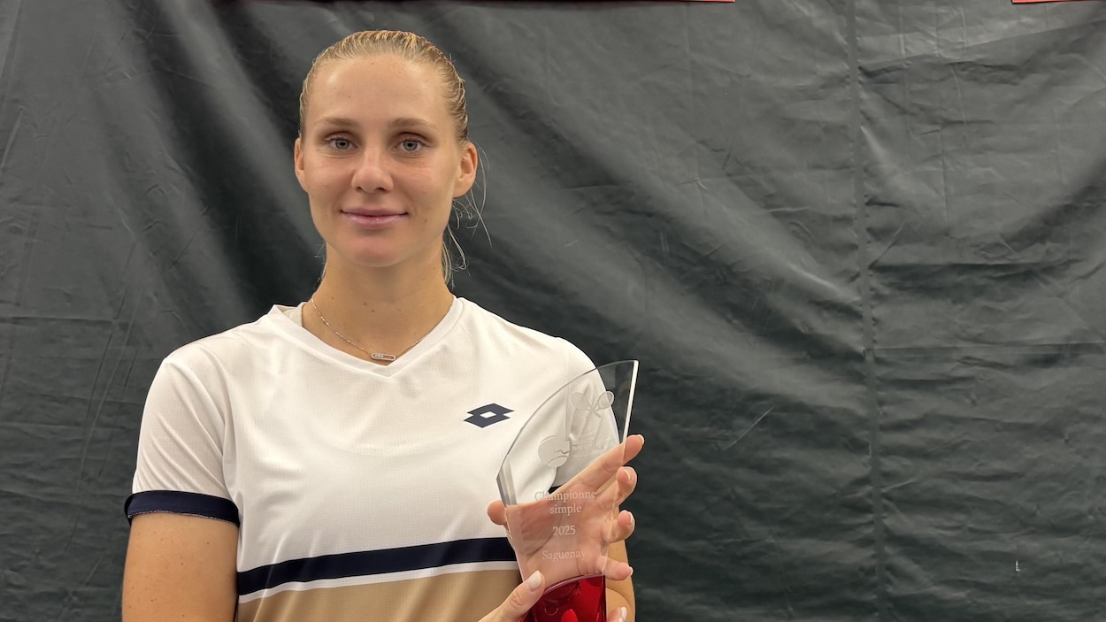 Une finale en simple expéditive au Challenger de tennis Banque Nationale Saguenay