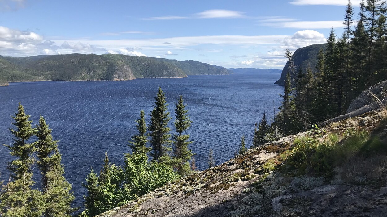 Le fjord du Saguenay.