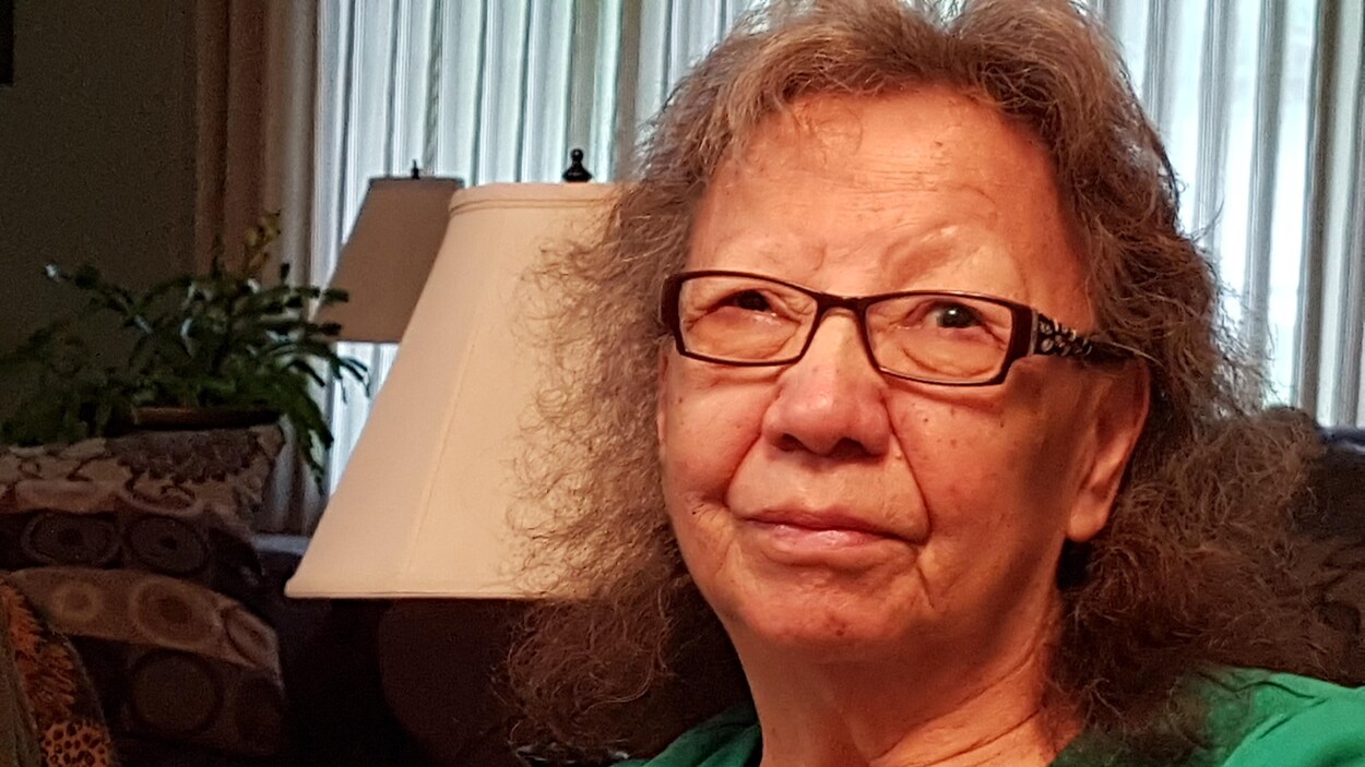 Florence Genaille, une autochtone ayant été victime d'expériences médicales pendant son enfance.