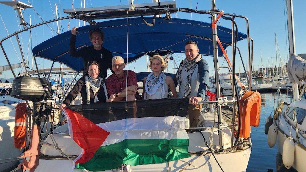 « On est conscients des risques » : des Canadiens déterminés à briser le siège de Gaza