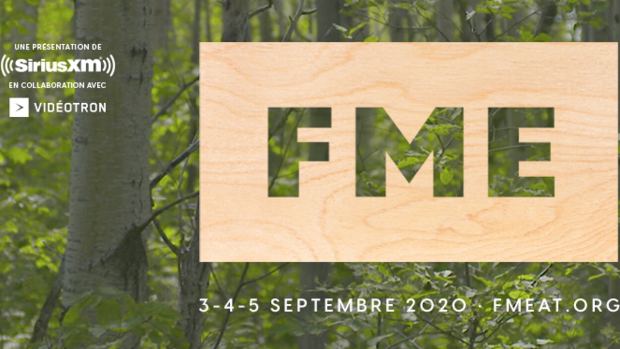 Affiche promotionnelle disant : FME 3-4-5 septembre.