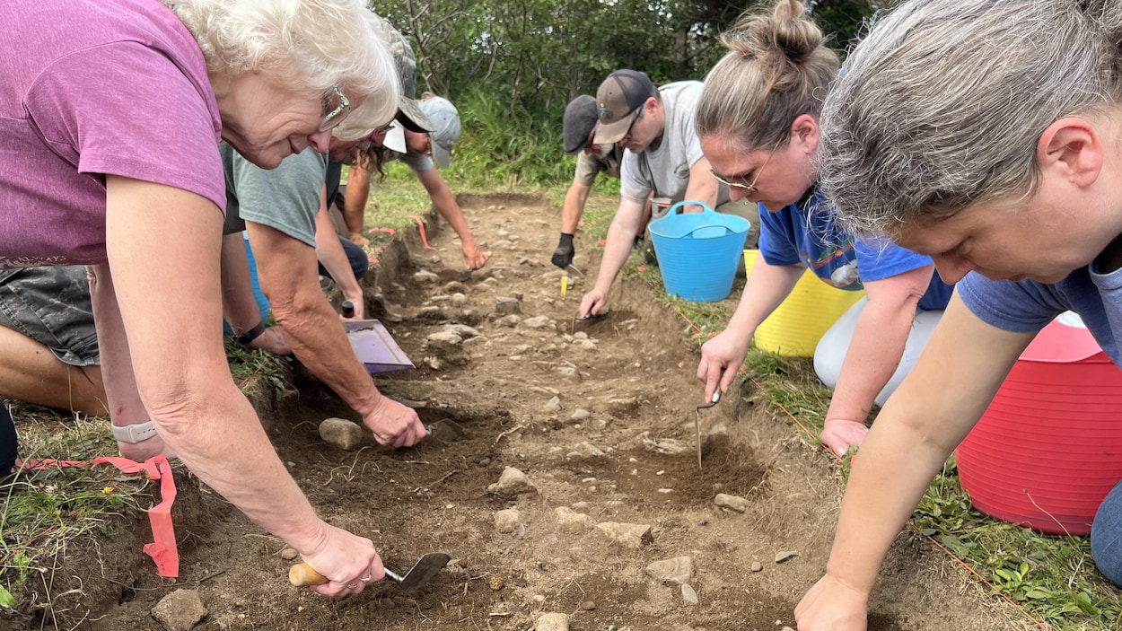Les fouilles du Fort-Sainte-Marie-de-Grâce plongent dans les racines de l’Acadie