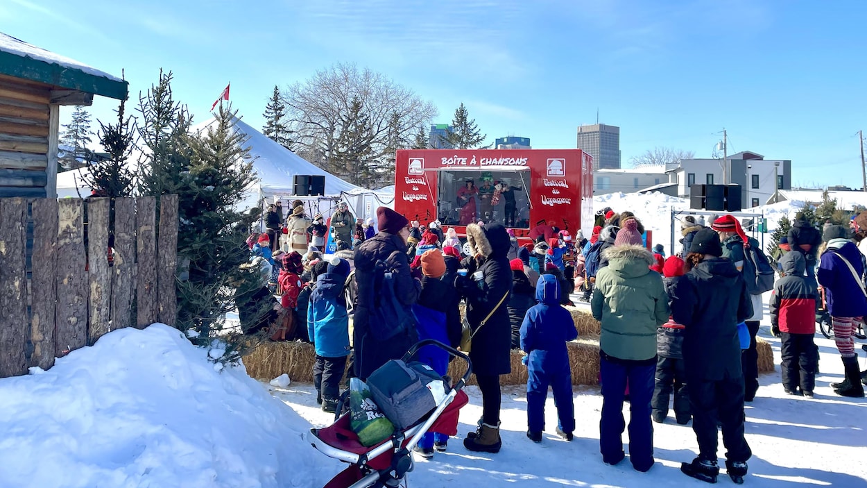 Le Festival du Voyageur contraint de créer sa propre neige RadioCanada