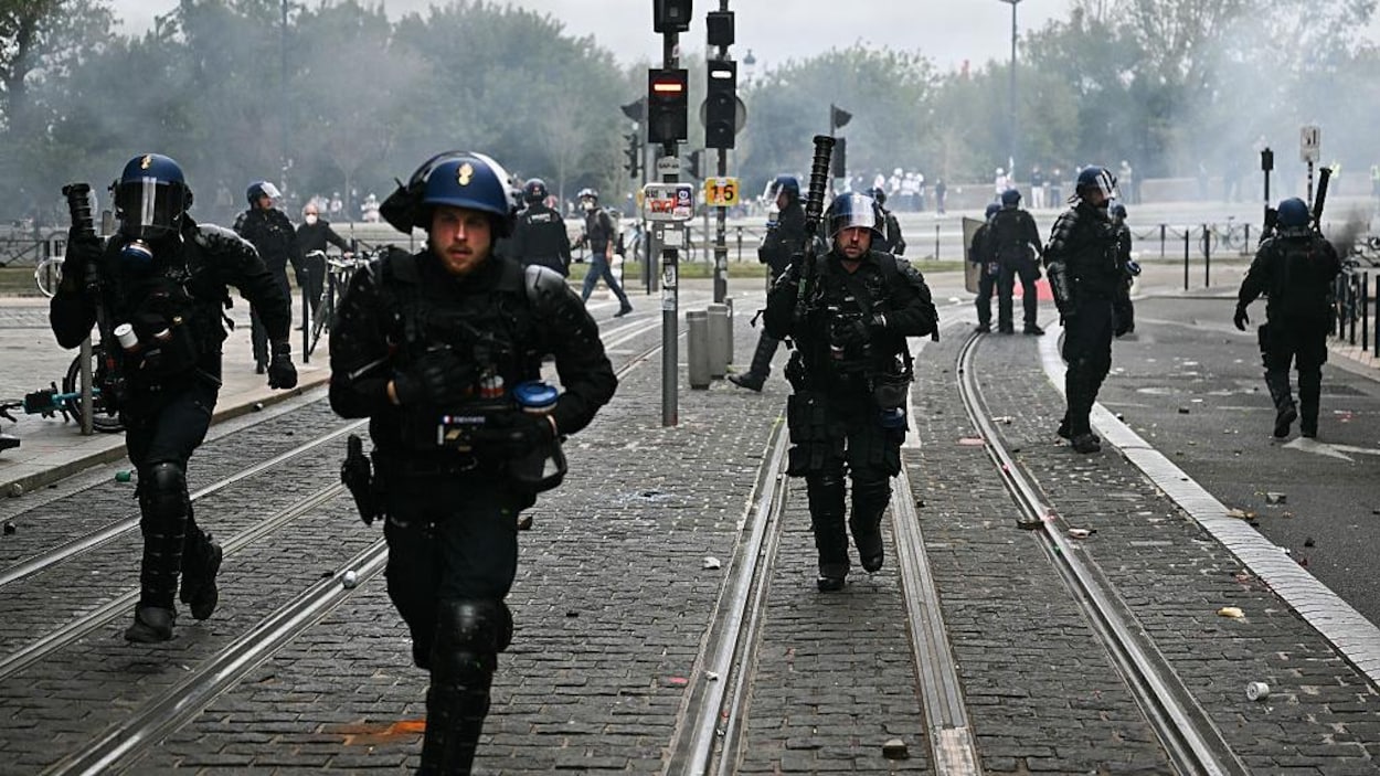 Manifestations en France : 70 000 membres des forces de l’ordre mobilisés samedi
