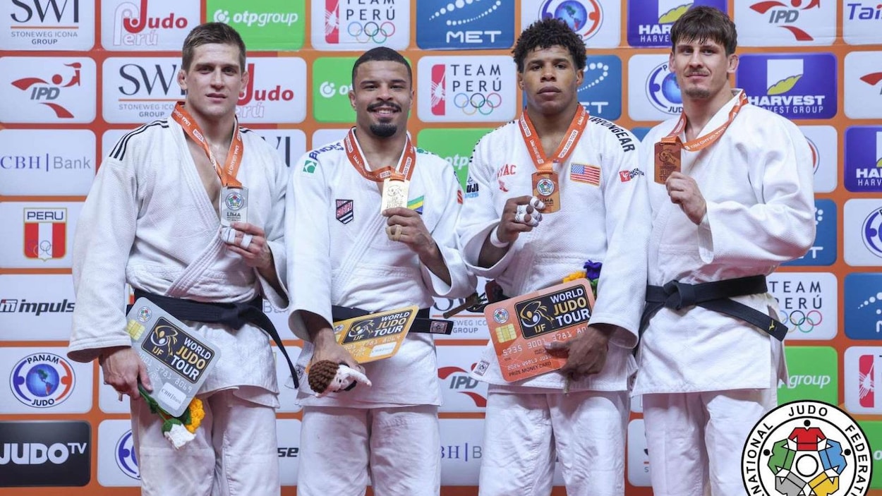 L’argent pour François Gauthier-Drapeau au Grand Prix de judo de Lima