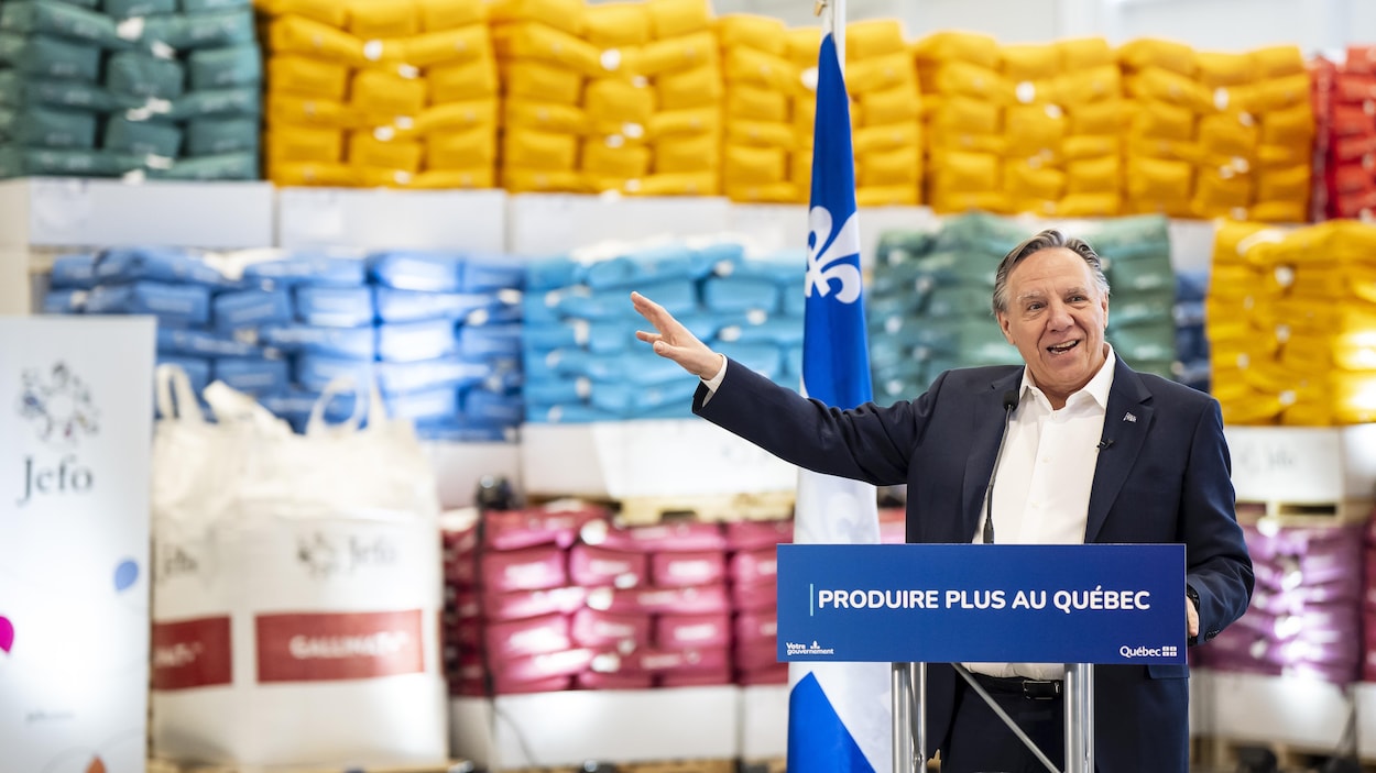 François Legault défend sa politique interventionniste en soutenant l’entreprise Jefo