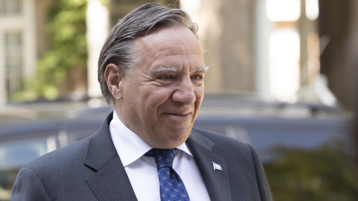 Portrait du premier ministre François Legault.