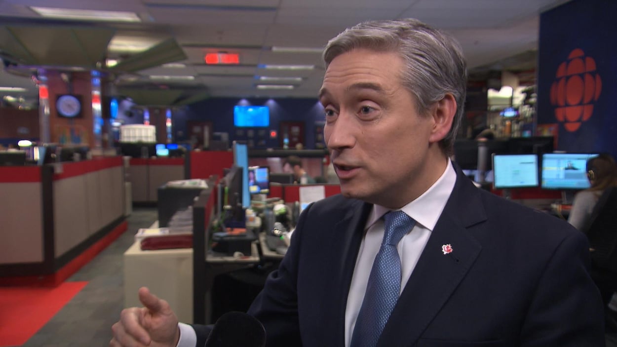 Le ministre des Affaires étrangères François-Philippe Champagne.