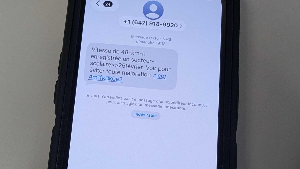Une fraude par textos circule à Trois-Rivières