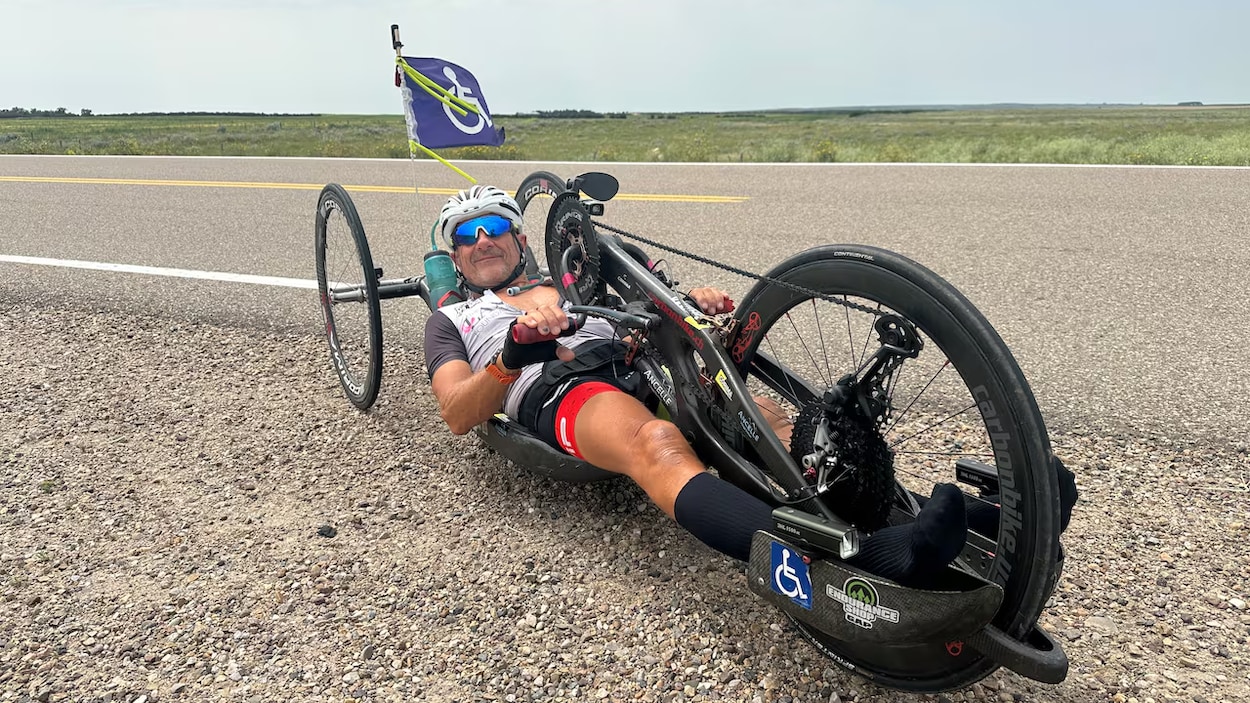La Saskatchewan, terrain de jeu d’un champion français de vélo à main