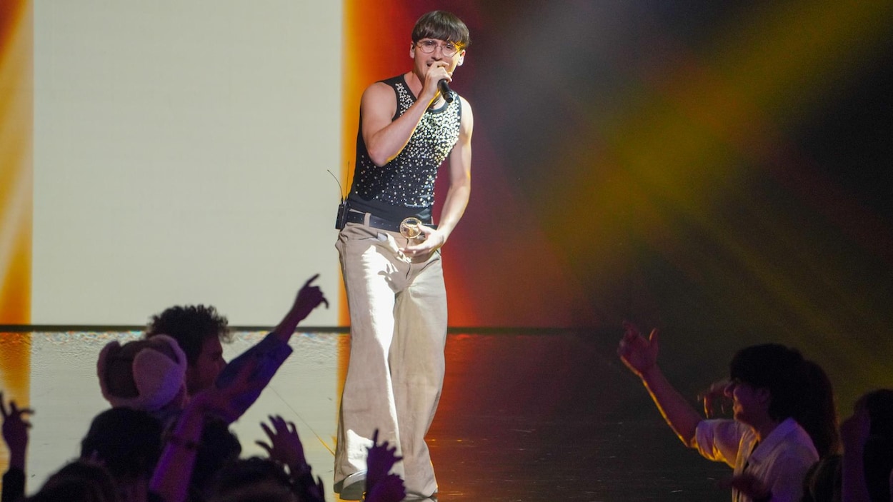 Kaïn, Fredz, David Pineau et Joël Vogt au Festival Énergik de Shawinigan