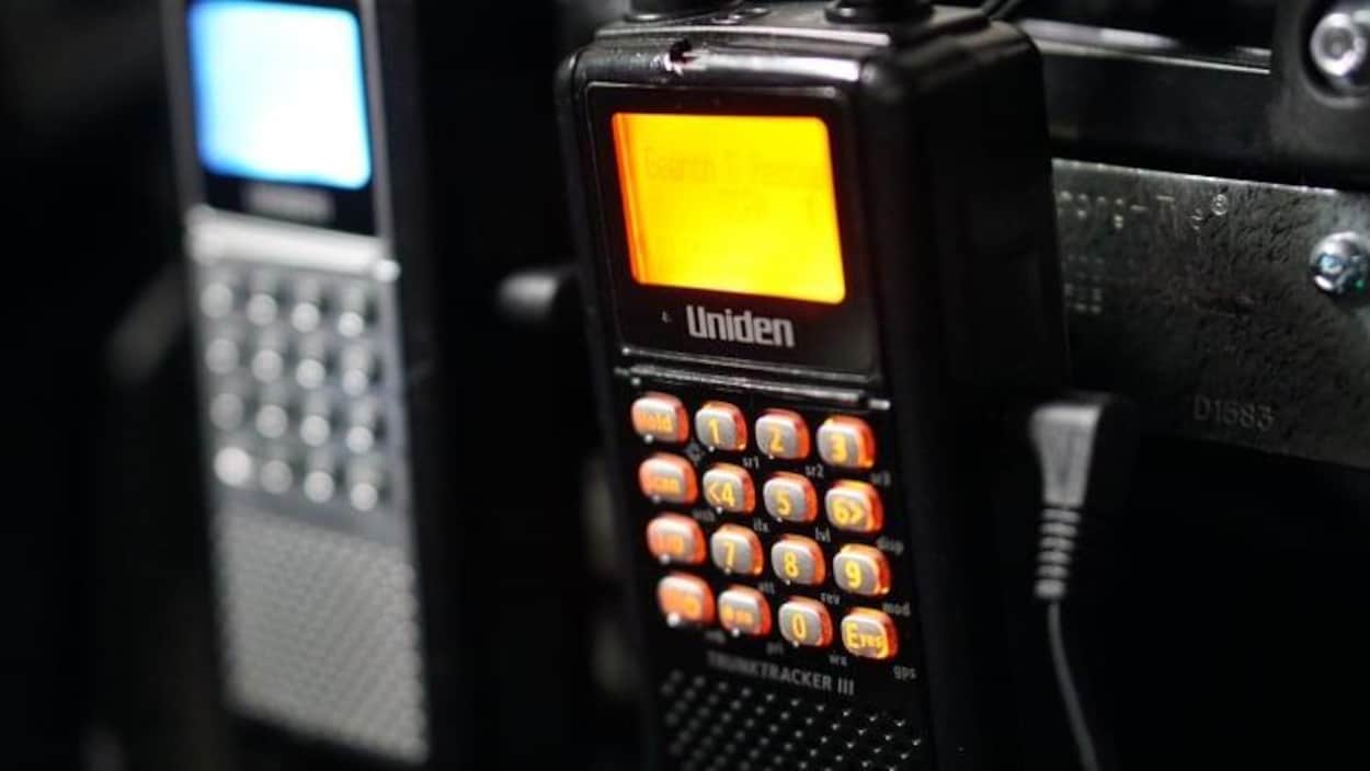 Balayeur d'ondes radio.