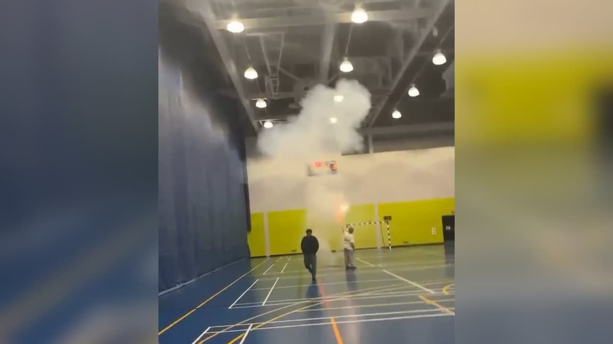 Bagarre, grabuge et fumigènes en marge d’un tournoi de futsal à Gatineau