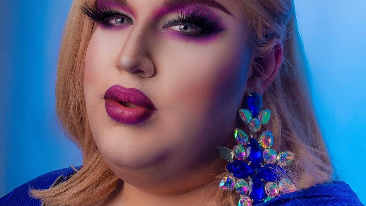 Gabry Elle animera un drag show virtuel mardi pour récolter des fonds pour la communauté drag du Québec.