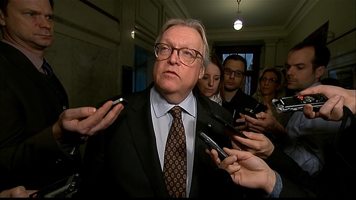 Le ministre de la Santé du Québec, Gaétan Barrette Le ministre de la Santé du Québec, Gaétan Barrette