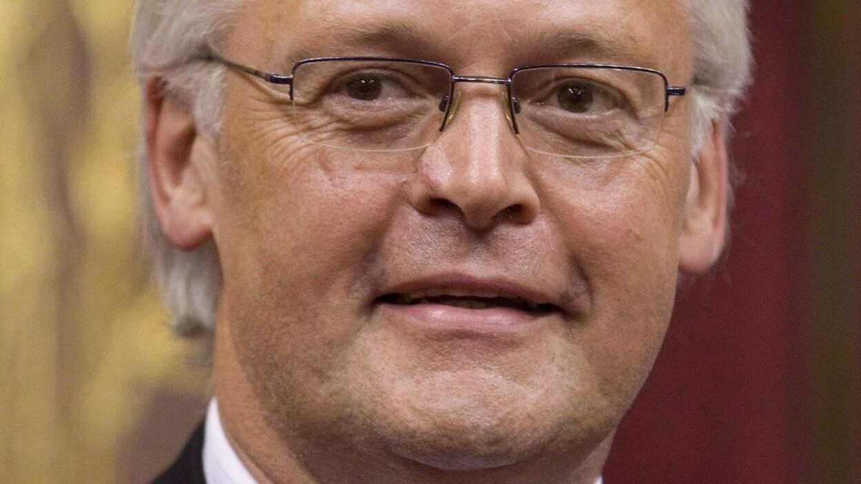 Le député de Gaspé, Gaétan Lelièvre