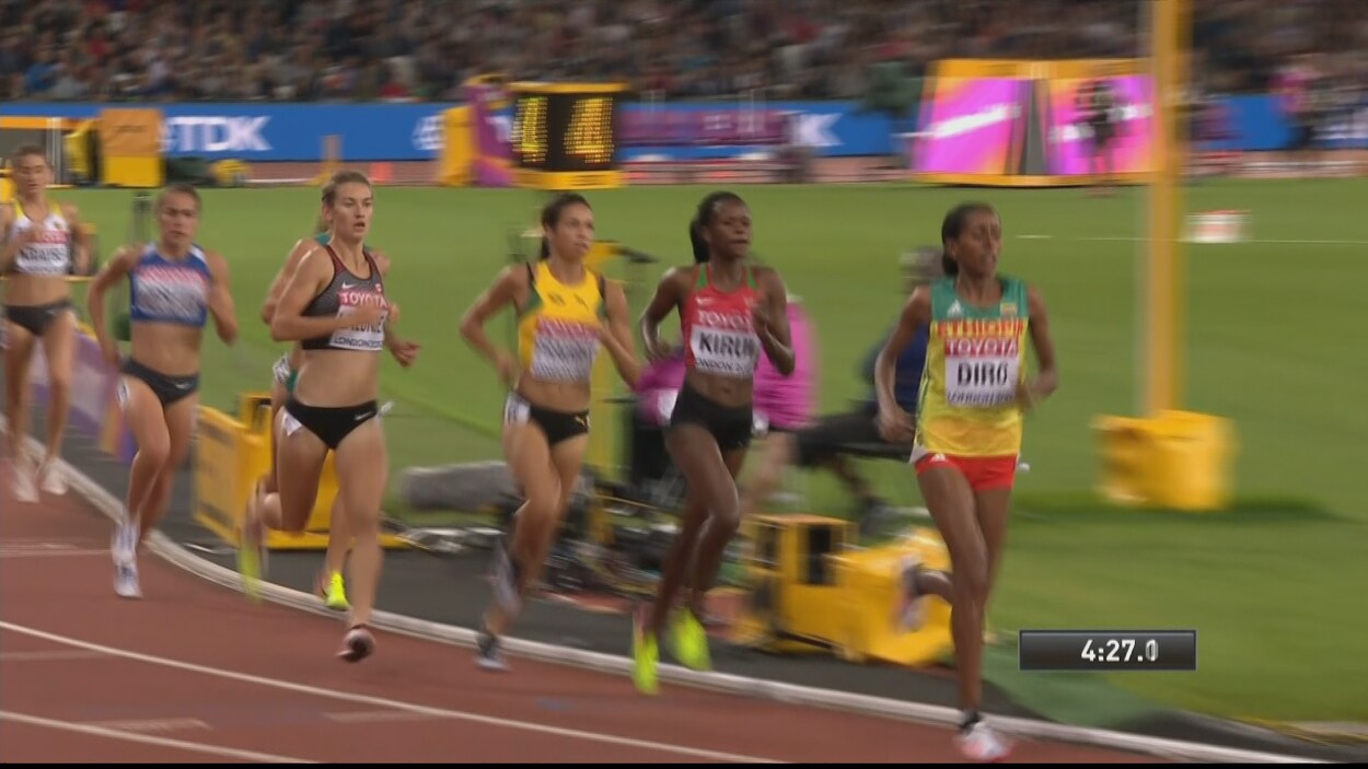 Geneviève Lalonde lors d'une finale Geneviève Lalonde lors d'une finale