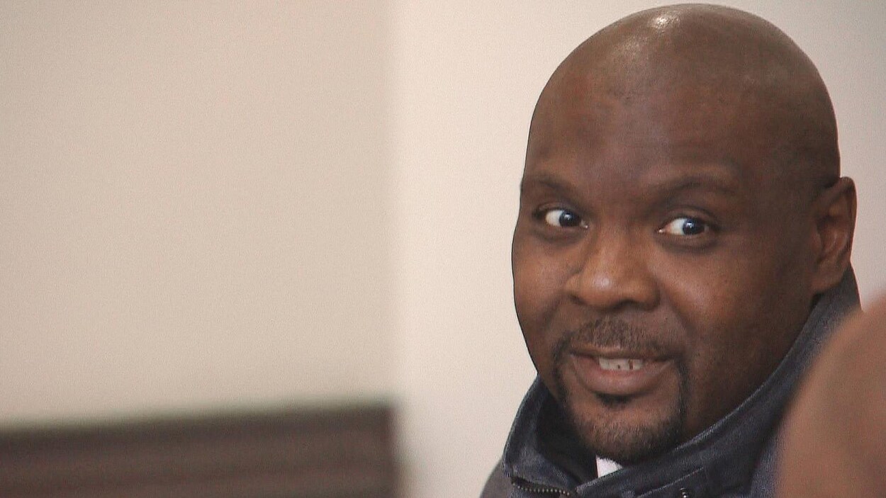 Le policier George Farmer au palais de justice à Halifax le 18 janvier 2019.
