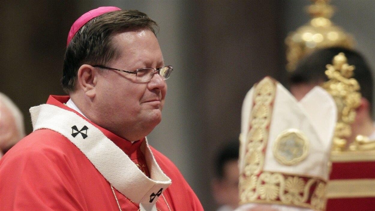 L'archevêque de Québec, Mgr Gérald Cyprien Lacroix