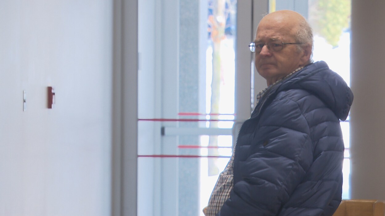 Gilles Veilleux au palais de justice de St-Joseph-de-Beauce