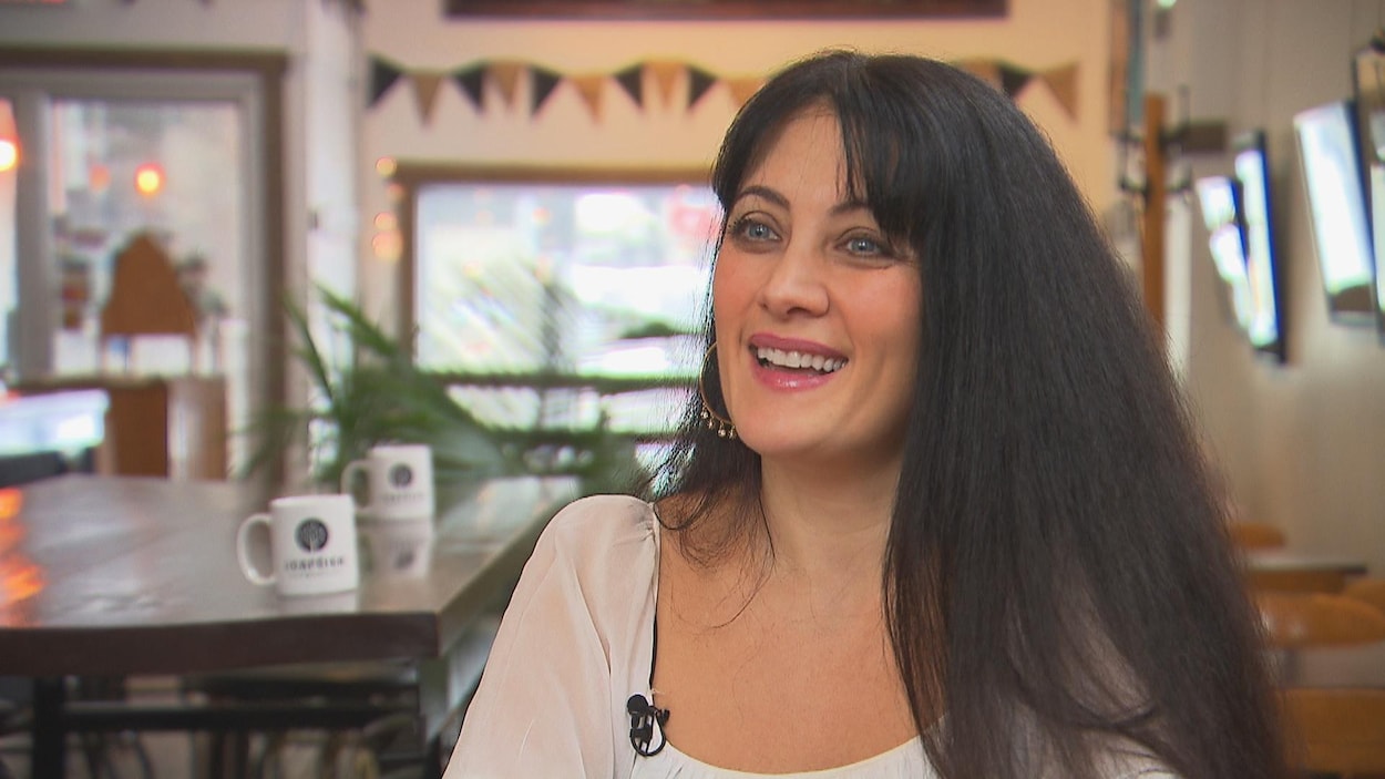 Giorgia Fumanti en entrevue à Radio-Canada.