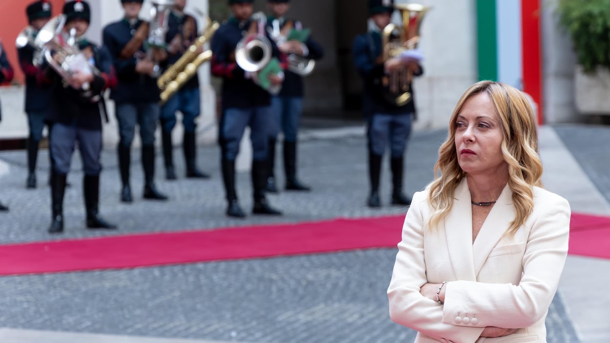 Giorgia Meloni veut déposer sa voix comme marque pour lutter contre les hypertrucages
