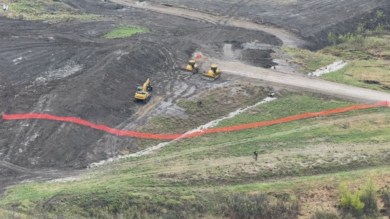 Old Fort : les travaux ralentis par les conditions humides du site