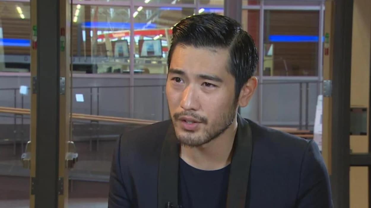 Godfrey Gao lors d'une entrevue à CBC en 2015.