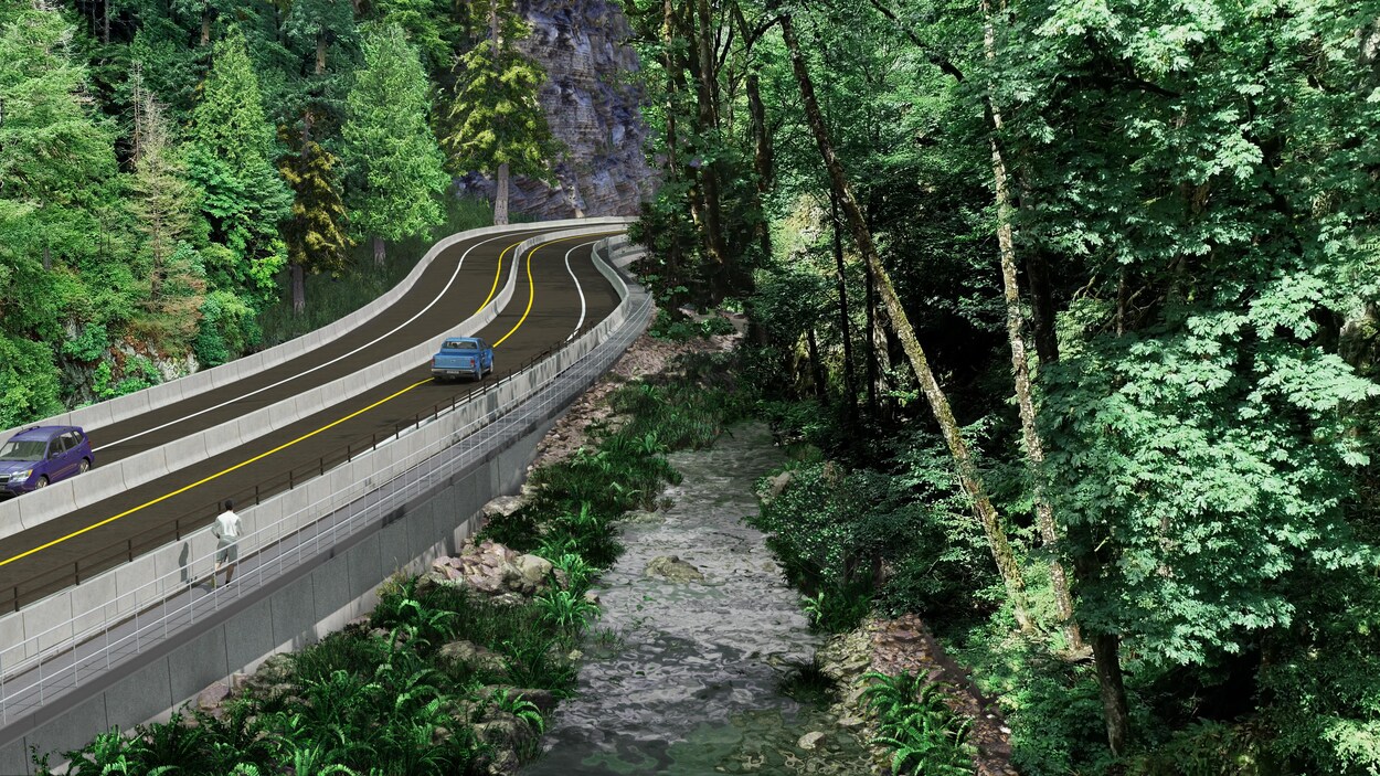 Un projet d’expansion de la route Malahat mis sur pause
