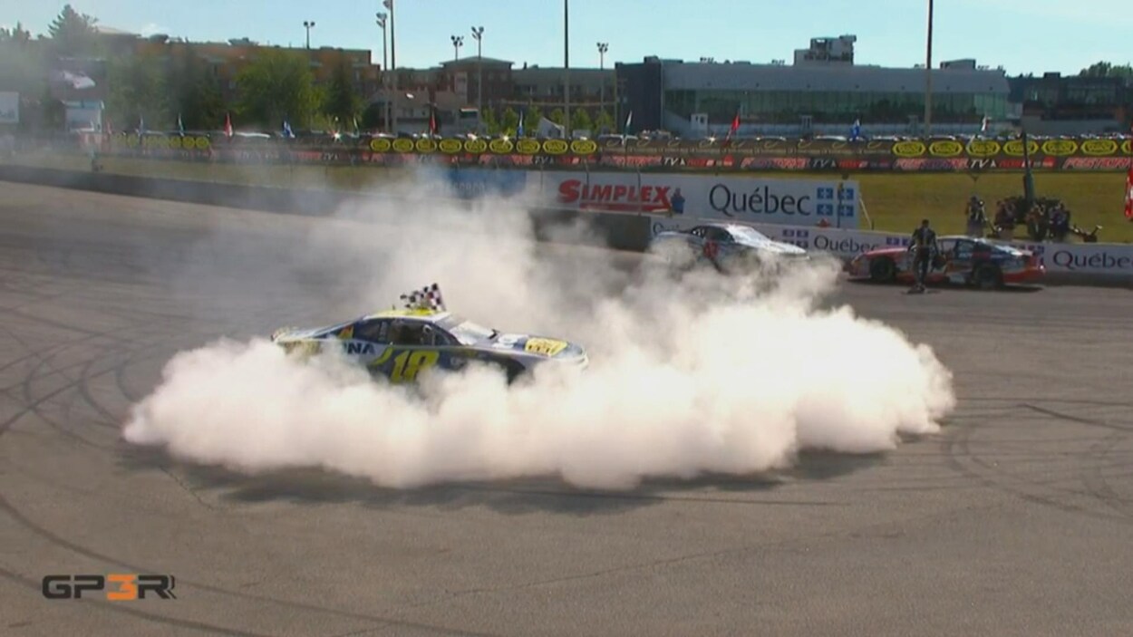 Le véhicule de Alexandre Tagliani lors de sa victoire au 49e Grand Prix de Trois-Rivières.