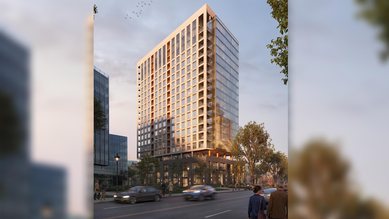 Nouvelle tour d'habitation de 20 étages sur Grande Allée : le projet fait réagir
