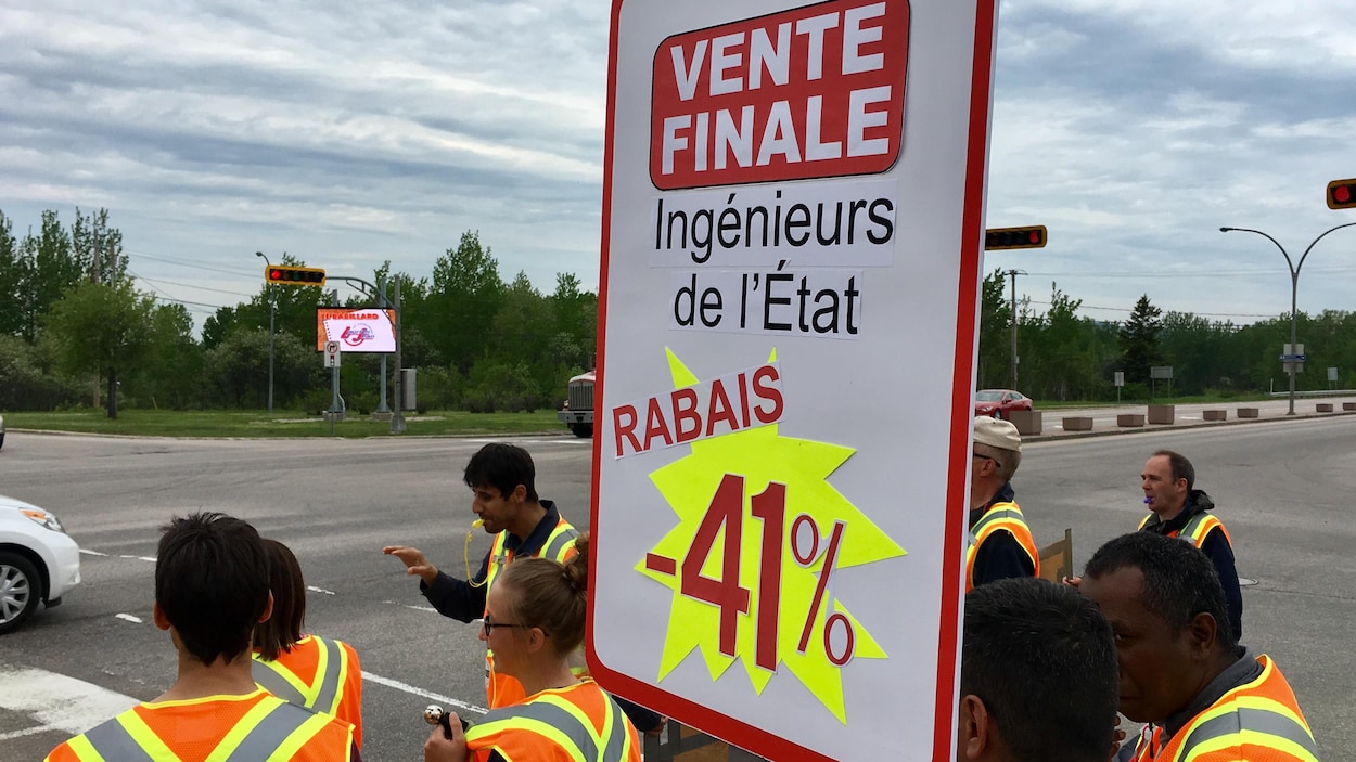 Les ingénieurs du gouvernement du Québec réclament une importante hausse de salaire Les ingénieurs du gouvernement du Québec réclament une importante hausse de salaire