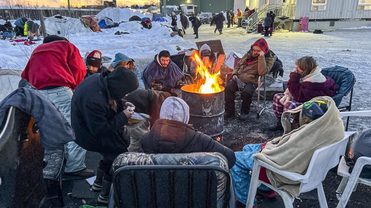 « Parce que nous sommes des sans-abri »