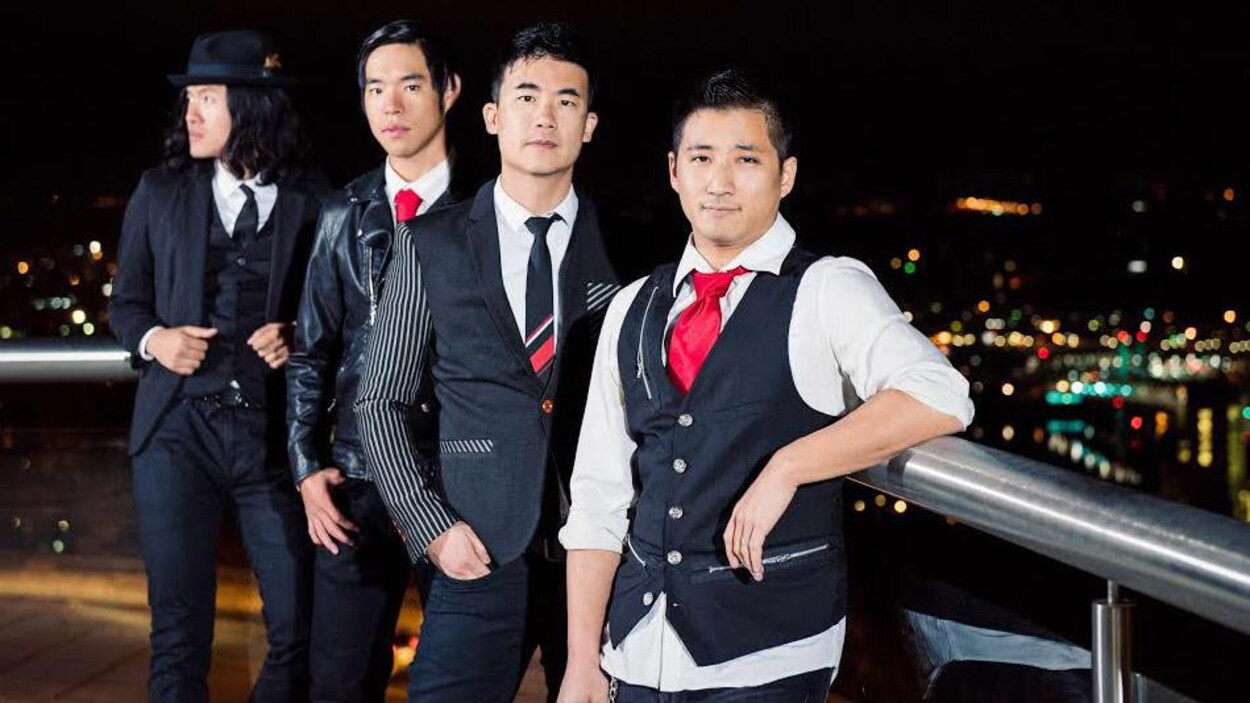 Le groupe américain The Slants Le groupe américain The Slants