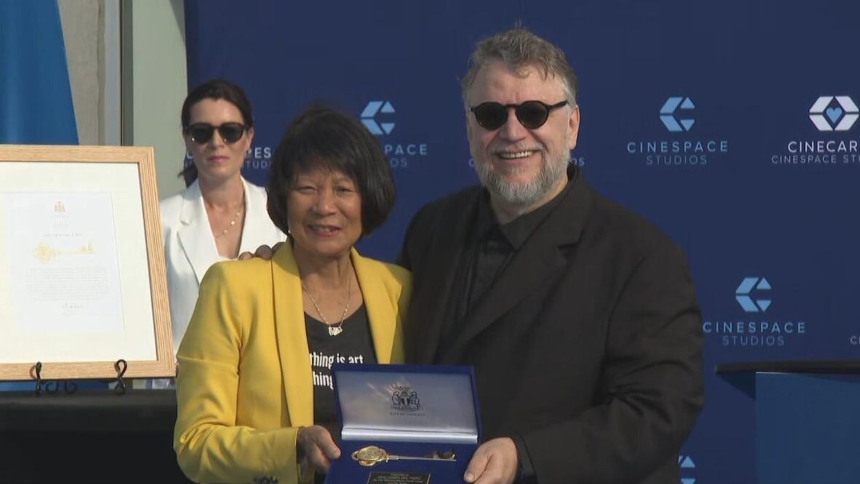 Guillermo del Toro reçoit la clé de la Ville de Toronto
