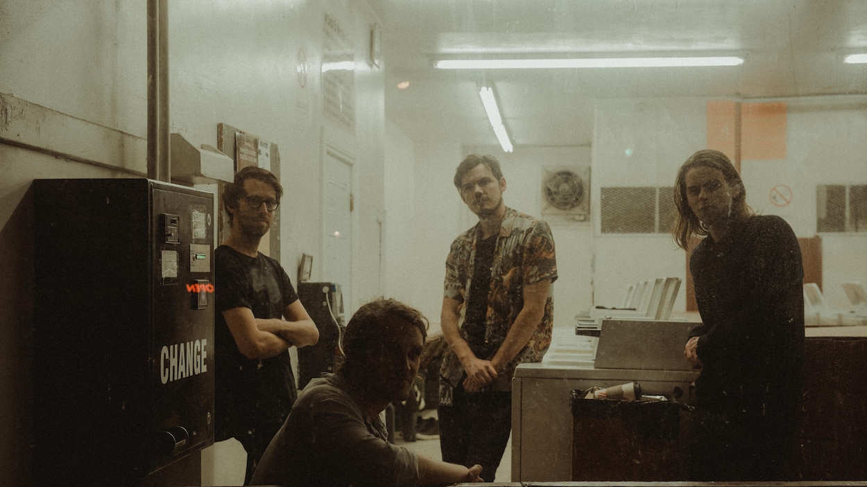 Les membres du groupe Half Moon Run.