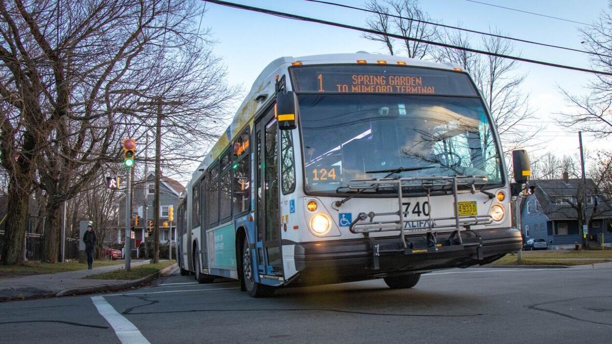 Un autobus à Halifax.