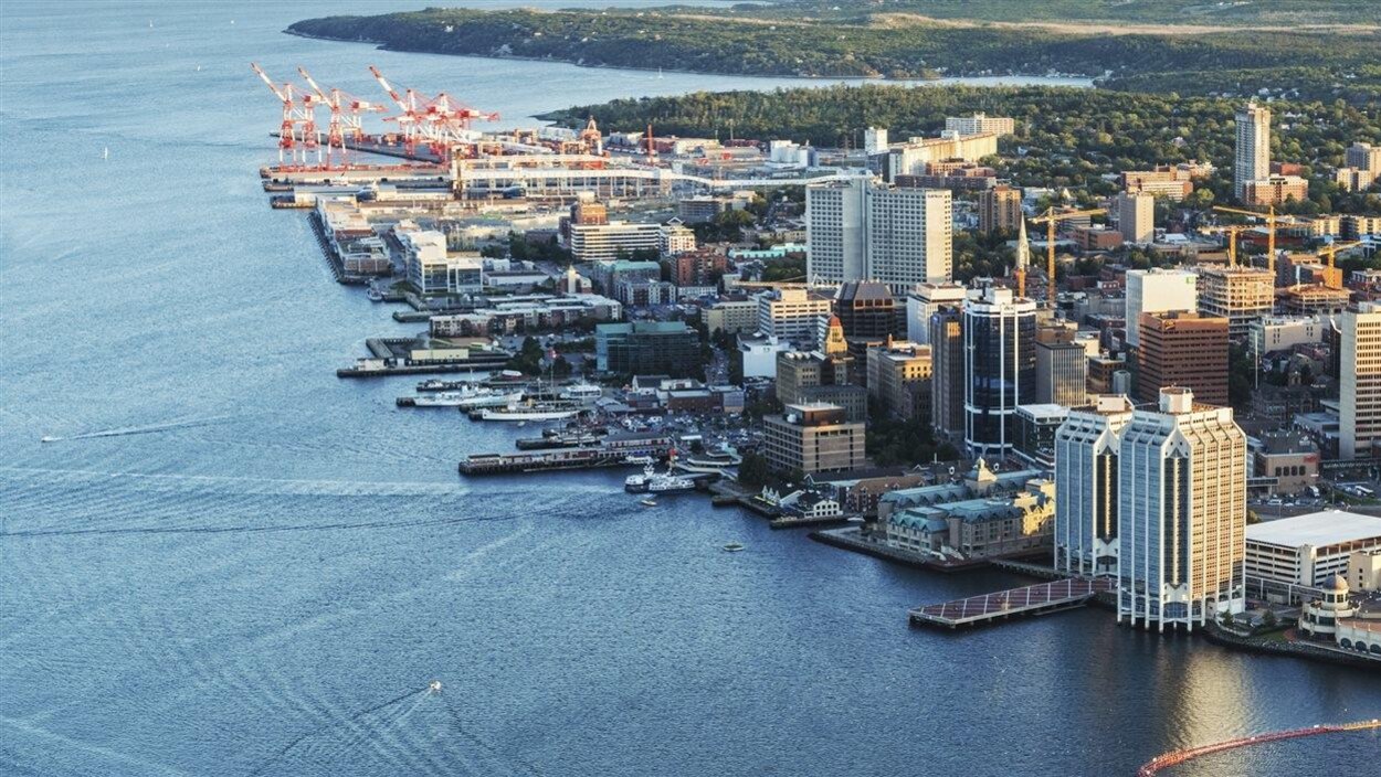 La ville d'Halifax en Nouvelle-Écosse