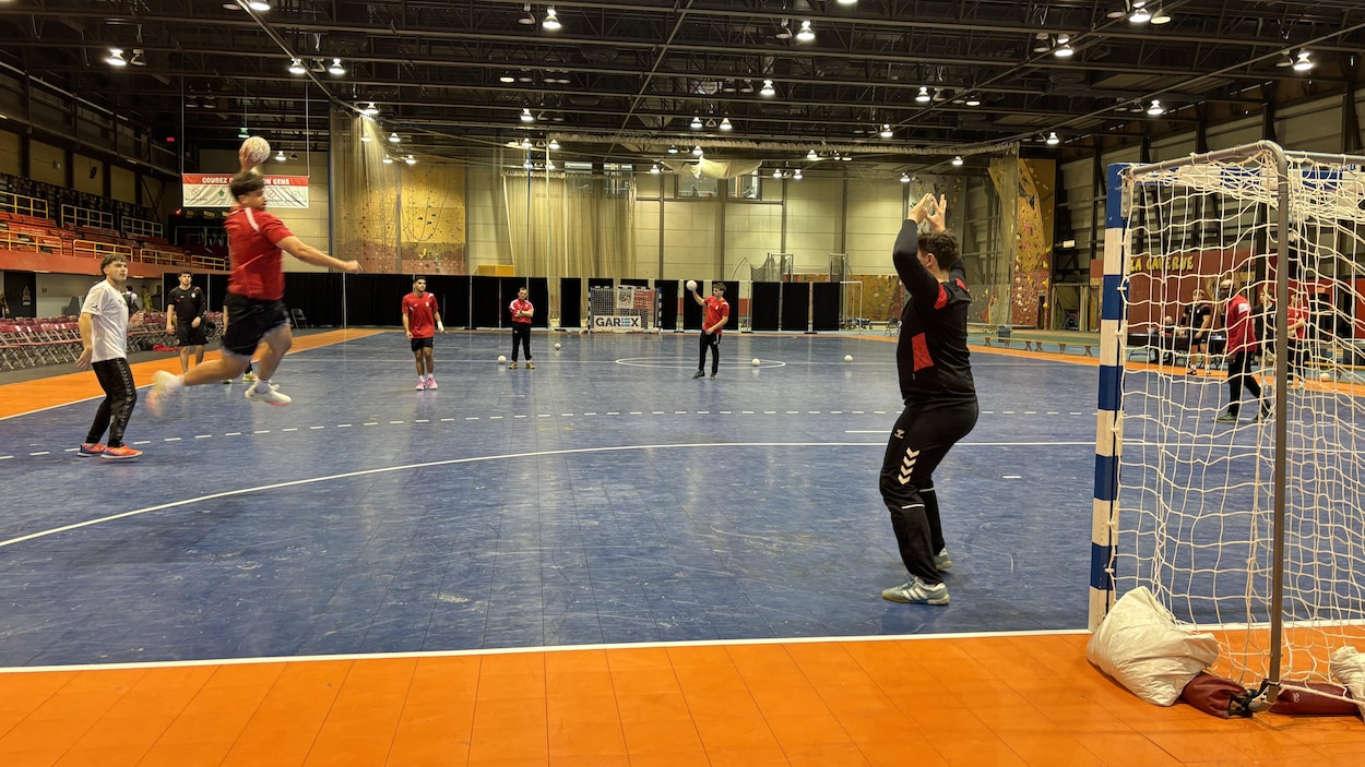 Une étape du championnat mondial junior de handball à Québec