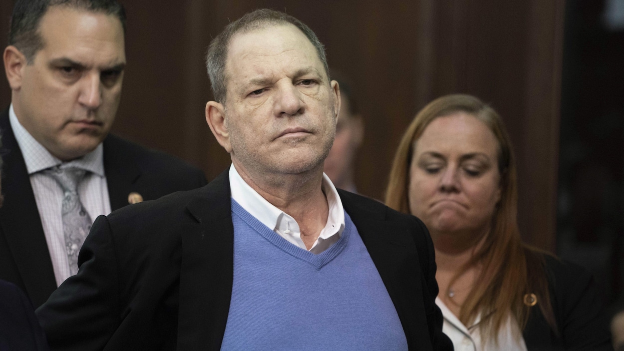 Harvey Weinstein devant la Cour Fédérale de justice de New-York, le 25 mai 2018.