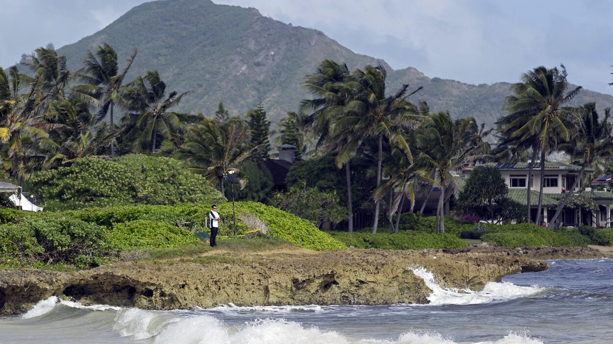 Paysage à Hawaï.