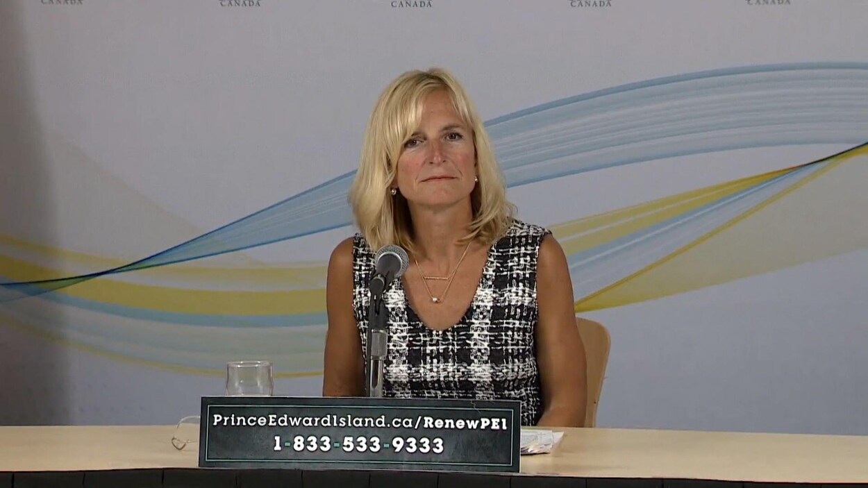 La Dre Heather Morrison, la médecin hygiéniste en chef de l'Île-du-Prince-Édouard le 15 septembre 2020.